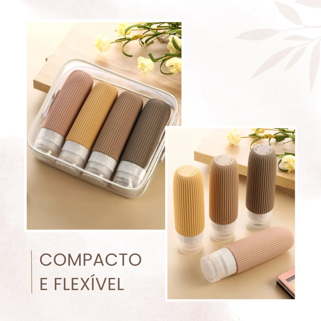 Recipiente Flexível para Produtos de Higiene - FlexTravel