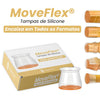MOVEFLEX™ – TAMPA DE SILICONE PARA PÉS DE MÓVEIS (PROTEGE CONTRA RISCOS E BARULHOS)