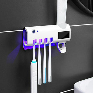 CLEANBRUSH® - Suporte esterilizador UV para escovas de dentes